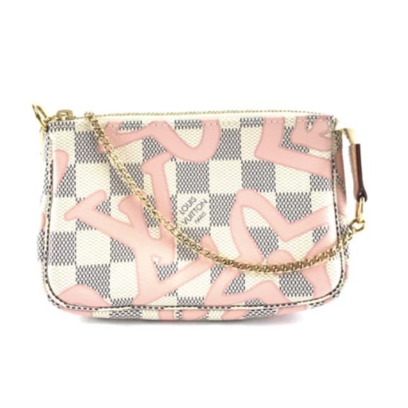 Louis Vuitton Handbags - Tahitienne Damier Azur Chain Strap Clutch
